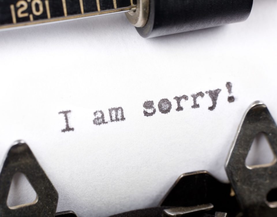 Sorry still the hardest word in personal injury litigation
